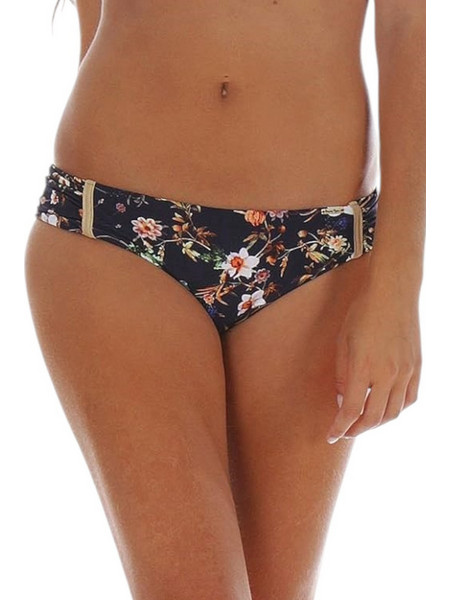 Banana Moon Bikini Slip Floral Μαύρο Κόκκινο KARDA-SALVADOR-N1N06