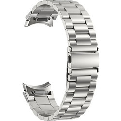 Puro Metal Λουράκι Μεταλλικό Silver (Samsung Galaxy Watch 3 / 4 / 4 Classic/ 5 / 5 Pro / 6 / 6 Classic)