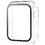 Sonique Πλαστική Θήκη Tempered Glass για Apple Watch 1 / 2 / 3 42mm Διαφανής
