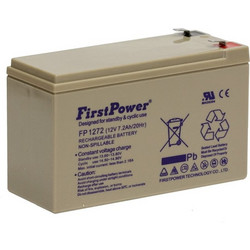 First Power FP1272 Μπαταρία VRLA-AGM 12V 7.2Ah