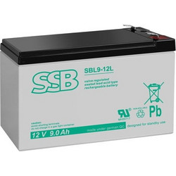SSB SBL9-12L Μπαταρία VRLA-AGM 12V 9Ah