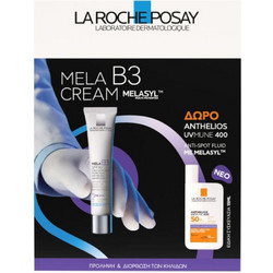 La Roche-Posay Mela B3 Cream SPF30 40ml + Anthelios 400 Anti-Spot Fluid 15ml
