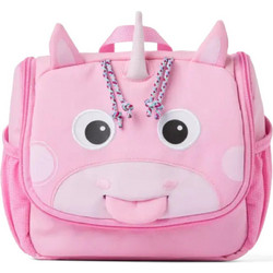 Affenzahn Unicorn Παιδικό Νεσεσέρ Ταξιδίου με Θήκες 22x7x18cm Ροζ