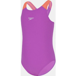Speedo Medalist Αθλητικό Παιδικό Μαγιό Ολόσωμο για Κορίτσι Μωβ Πορτοκαλί 8003141-15357