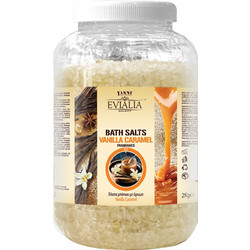 Yanni Extensions Evialia Vanilla Caramel Άλατα Μπάνιου Κρύσταλλοι 2kg