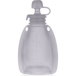 Zopa Δοχείο Σιλικόνης Πουρέ Grey 120ml