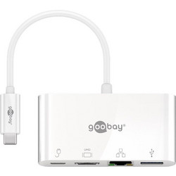 Goobay 62105 USB-C Docking Station με HDMI PD Ethernet