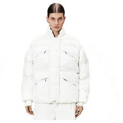 Rains Ανδρικό Μπουφάν Χειμωνιάτικο Puffer Λευκό 15290