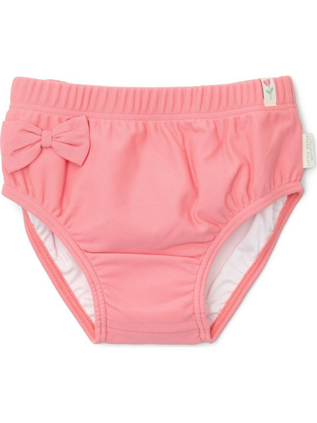 Little Dutch Sunny Flowers Βρεφικό Μαγιό Πάνα για Κορίτσι Ροζ CL250388