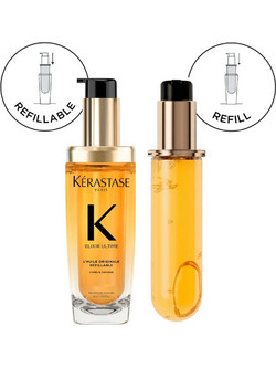 Kerastase Elixir Ultime Set Original Ξηρό Λάδι Μαλλιών Refillable 75ml + Refill 75ml