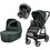 Peg Perego Veloce Brio Modular Lounge Καρότσι Μωρού 3 σε 1 Metal