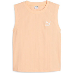 Puma Classics Γυναικείο Αθλητικό T-Shirt Σομόν 624266-45