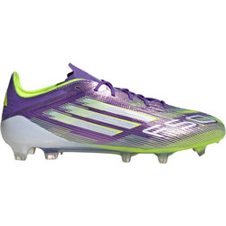 Adidas F50 Elite FG JH7615 Ποδοσφαιρικά Παπούτσια με Τάπες Μωβ Lime