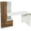 Hanah Home Domingos Γραφείο Ξύλινο με Βιβλιοθήκη 149.5x61.8x120cm 756FRN3808