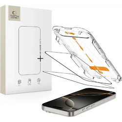 Tech-Protect Quick Set+ Tempered Glass 2-pack (iPhone 16 Pro)