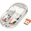 Hoco GM35 Ασύρματο Bluetooth Ποντίκι White