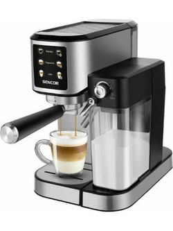 Sencor SES 4910SS Αυτόματη Μηχανή Espresso 1350W 20bar