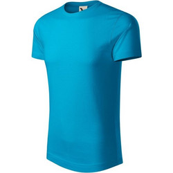 Malfini Ανδρικό Αθλητικό T-Shirt Τιρκουάζ MLI-17144