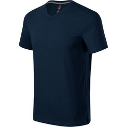 Malfini Action Ανδρικό Αθλητικό T-Shirt Navy Μπλε MLI-70002