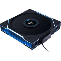 Lian Li Uni Fan TL LCD Wireless Case Fan 140mm με Σύνδεση 4-Pin PWM Black