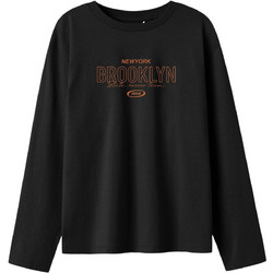 Name It Παιδικό T-Shirt Μακρυμάνικο Μαύρο 13246257