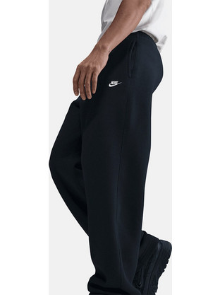 Nike Ανδρικό Παντελόνι Φόρμας Fleece Μαύρο FN3730-010