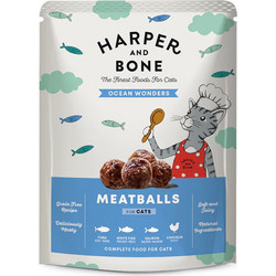 Harper & Bone Meatballs Ocean Wonders with Fish & Chicken 85gr