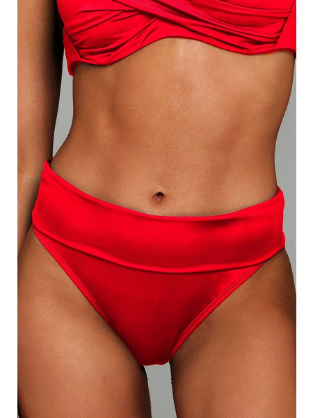 BLU4U Ψηλόμεσο Bikini Slip Κόκκινο 25365085-07