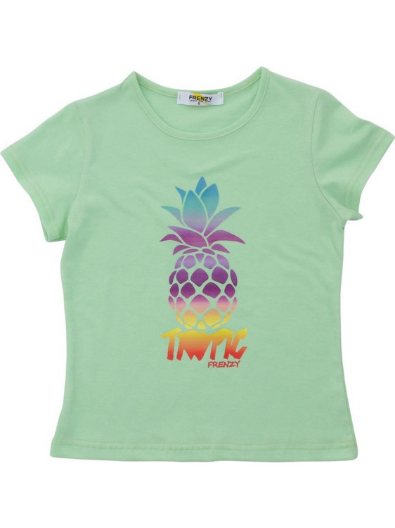 Frenzy Παιδικό T-Shirt Κοντομάνικο Πράσινο Mint 63217019