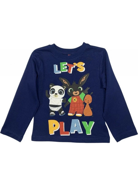 Beboulino Let's Play Παιδικό T-Shirt Μακρυμάνικο Navy Μπλε 80202600001