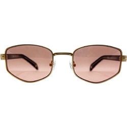 Paul Frank PFS9149-3321 Γυναικεία Γυαλιά Ηλίου Πολυγωνικά Μεταλλικά Χρυσά με Καφέ Φακό
