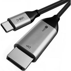 Cabletime Καλώδιο DisplayPort to USB-C Male 1.2m Black CT-CMDP2-S1.2S