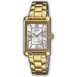 Casio Γυναικείο Ρολόι με Χρυσό Μεταλλικό Μπρασελέ LTP-1234G-7AEF