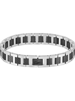 Lacoste Ανδρικό Βραχιόλι Χειροπέδα από Ατσάλι 2040418