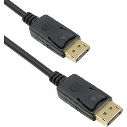 Detech Καλώδιο DisplayPort to DisplayPort Male 5m Black 18272