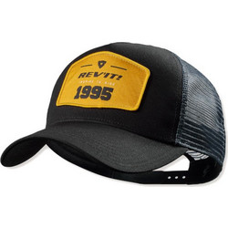 Rev'IT Ανδρικό Καπέλο Jockey με Δίχτυ Snapback Υφασμάτινο Μαύρο FFC150-0010