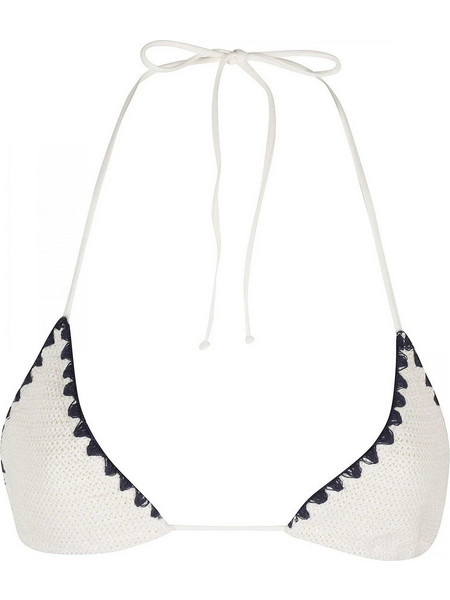 Mc2 Saint Barth Bikini Top Τριγωνάκι Λευκό LEH0001-00005H