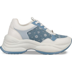 Migato Γυναικεία Sneakers Chunky Εκρού Μπλε 100028698-037