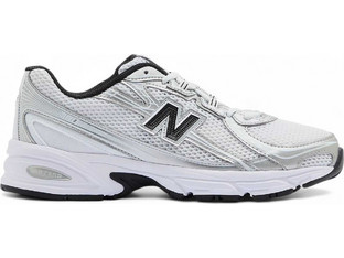 New Balance 740 Ανδρικά Sneakers Λευκά Ασημί U740NW2