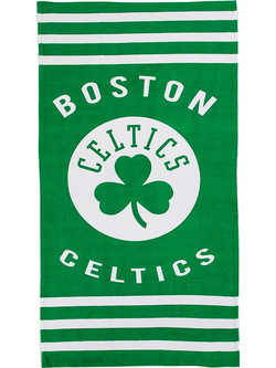 Gim NBA Boston Celtics Παιδική Πετσέτα Θαλάσσης Πράσινη 76x152cm 100-00002