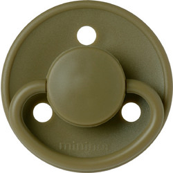 Mininor Πιπίλα Σιλικόνης 6m+ Moss Green
