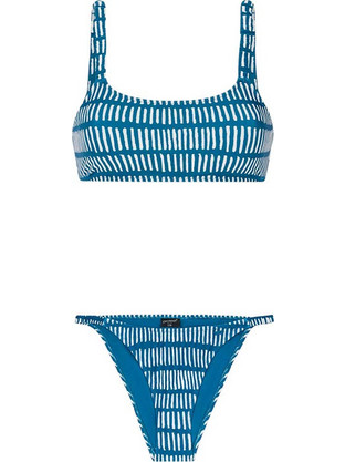 Protest Bikini Set Μπουστάκι Πετρόλ 72651082-341