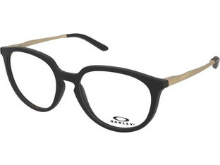 Oakley OX8150 01 Ανδρικός Σκελετός Γυαλιών Οράσεως Κοκάλινος Χρυσός Μαύρος