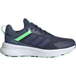 Adidas Fortarun 4.0 Παιδικά Αθλητικά Παπούτσια για Τρέξιμο Navy Μπλε Lime JQ5173