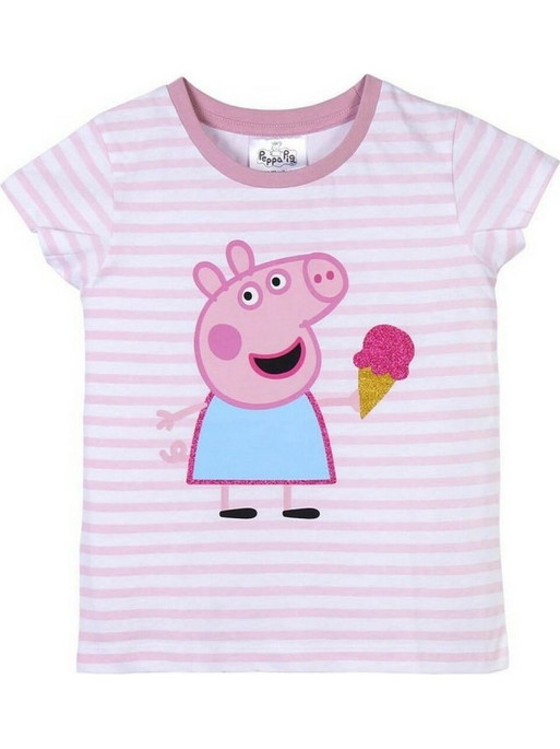 Cerda Peppa Pig Παιδικό T-Shirt Κοντομάνικο Ροζ 2200009243