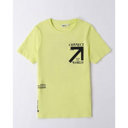 iDo Παιδικό T-Shirt Κοντομάνικο Κίτρινο 4B625-5241