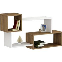 HomeMarkt Tanner Βιβλιοθήκη Τοίχου 90.5x20x51cm HM8948.11
