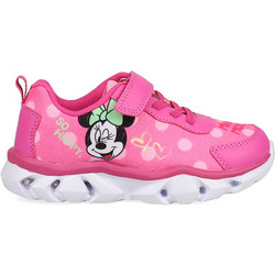 Migato Minnie Mouse Παιδικά Sneakers με Φωτάκια Φούξια