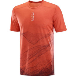Salomon Ανδρικό Αθλητικό T-Shirt Κόκκινο LC24497