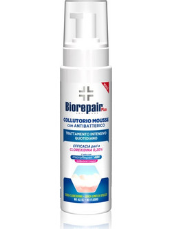 Biorepair Plus Collutorio Mousse Στοματικό Διάλυμα κατά της Πλάκας 200ml